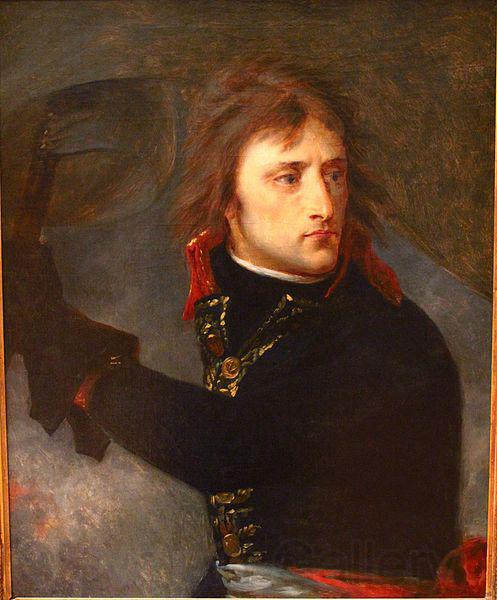 Baron Antoine-Jean Gros Bonaparte au pont d'Arcole. Norge oil painting art